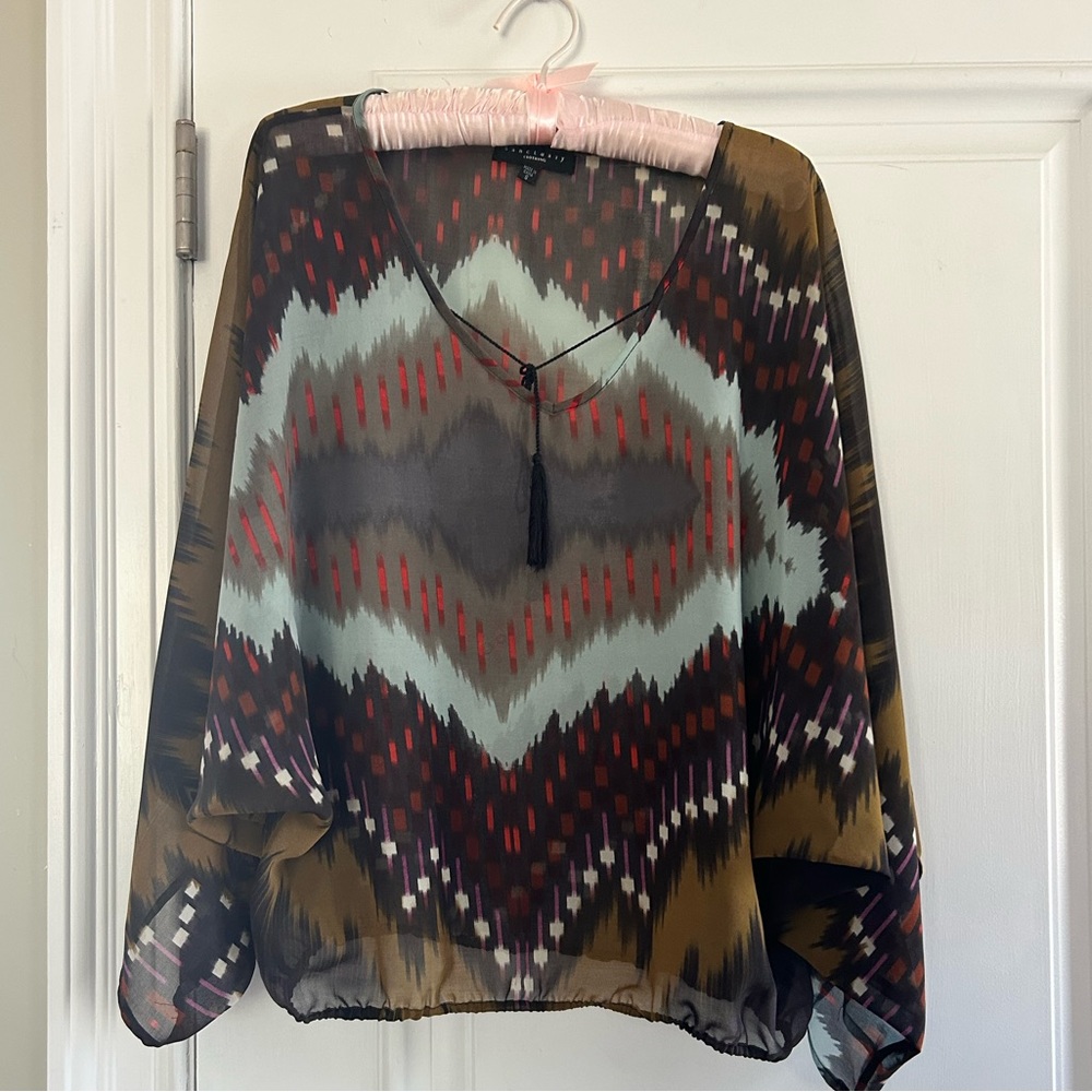 Sanctuary boho flowing shirt